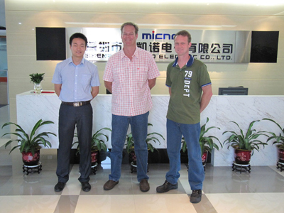 South Africa Customer Paid Visit to Micno